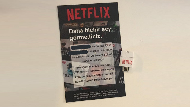 Dolandırıcıların akılalmaz Netflix tuzağı: Zarflar içinde USB göndermişler