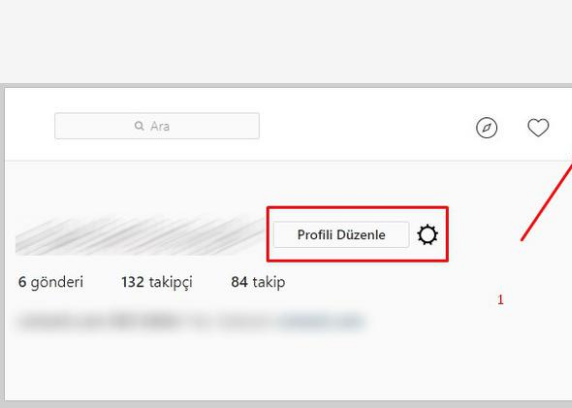 1 instagram hesabiniza giris yaptiktan sonra sag ust bolgede yer alan insan siluetine benzer simgeye tiklayin ve ardindan acilan sayfadan profili duzenle - instagram a cep telefonunuzdan kayit olmak resimli anlatim