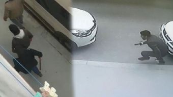 Esenyurt´ta uyuşturucu satıcısı olduğu iddia edilen şüpheliler araçla geldikleri mahallede terör est