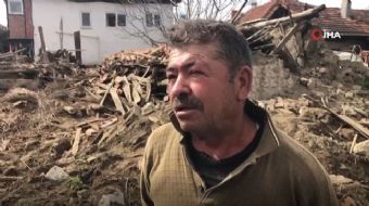 Köylüler yaşanan deprem sonrası o anları anlattı
