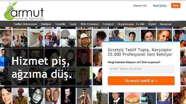 Armut.com bir yılda yüzde 700 büyüdü