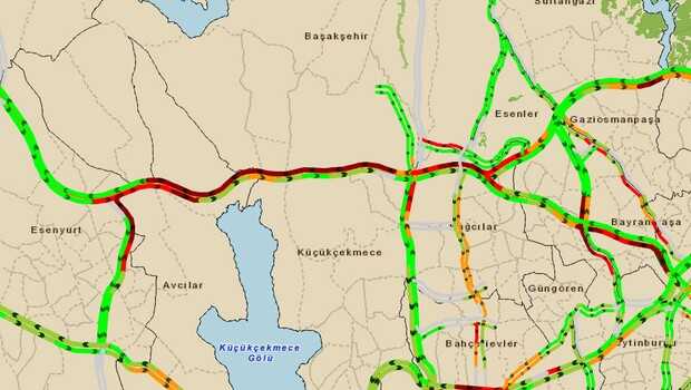 TEM’de+trafik+kazas%C4%B1+trafik+kilit
