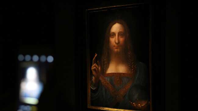 Leonardo da Vinci'nin 'Salvator Mundi' tablosu 450 milyon dolara satıldı