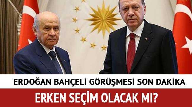 Erken seçim kararı alındı