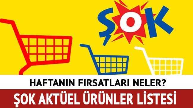 ŞOK aktüel ürünler kataloğu açıklandı