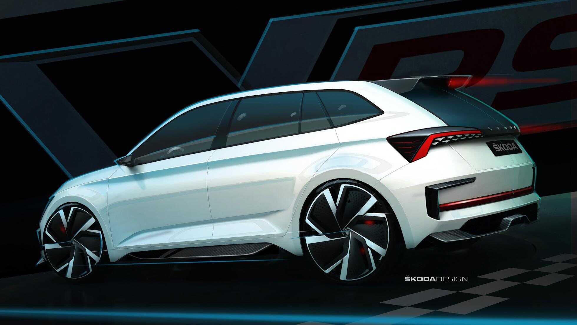 Skoda Vision RS’in teaser görüntüleri yayınlandı!