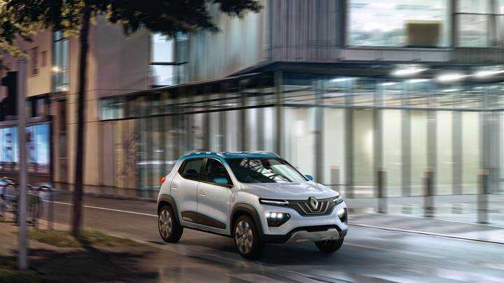 Renault'dan uygun fiyatlı elektrikli crossover: Renault K-ZE