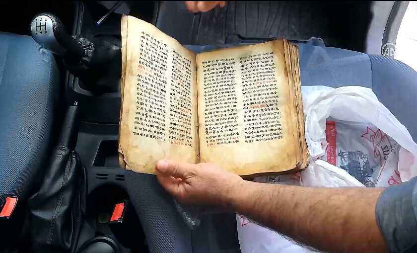 İbranice el yazması büyü kitabı operasyonu