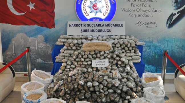 Hatay Cilvegözü'nde yaklaşık 5,5 milyon uyuşturucu hap ele geçirildi