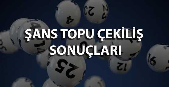 Şans Topu çekiliş sonuçları açıklandı - 3 Ekim 2018