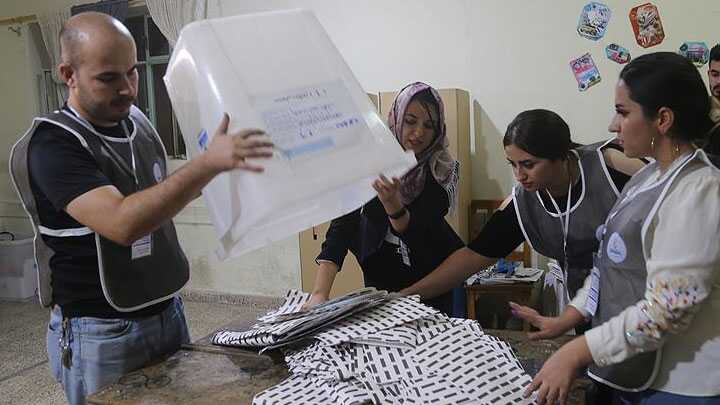 IKBY’de kesin olmayan sonuçlara göre KDP 595 bin 592 oyla sandıktan birinci parti olarak çıktı