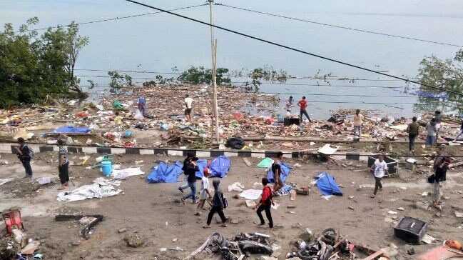 Endonezya’da meydana gelen depremde ölü sayısı bin 558’e yükseldi