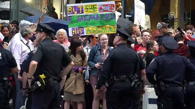 ABD'de Trump'ın Yüksek Mahkeme adayı Kavanaugh karşıtı gösteriler