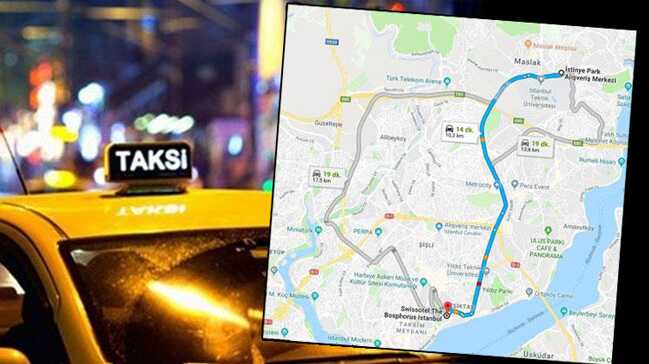 10 kilometrelik mesafeye 213 TL alan taksici mahkemelik oldu