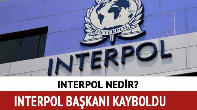 Interpol Başkanı son dakika kayboldu! Interpol nedir ne demek, başkanı kimdir"