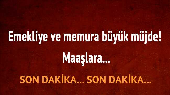 Emekli memur son dakika zam oranı ne kadar SGK SSK BAĞKUR emekli maaşı zam farkı kaç TL
