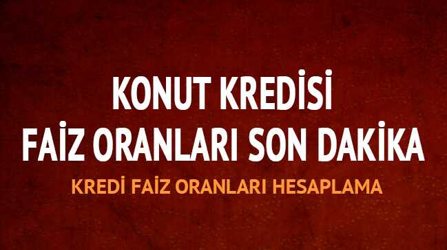 Kredi faiz oranları ne kadar"