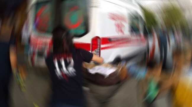 Bursa'da tomrukların altında kalan kişi ağır yaralandı