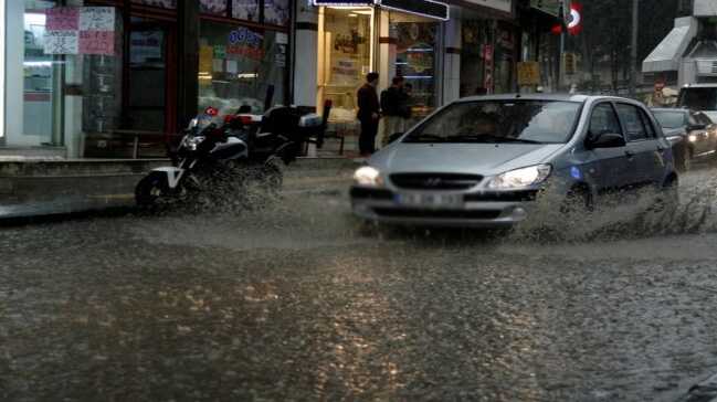 Kilis'te sağanak etkili oldu