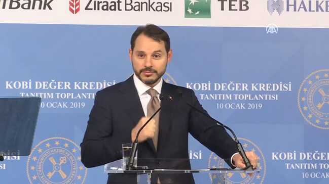 Bakan Berat Albayrak yeni kredi paketini açıkladı