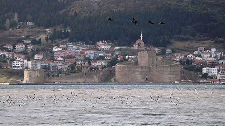 Çanakkale Boğazı'nın rengi değişti!!