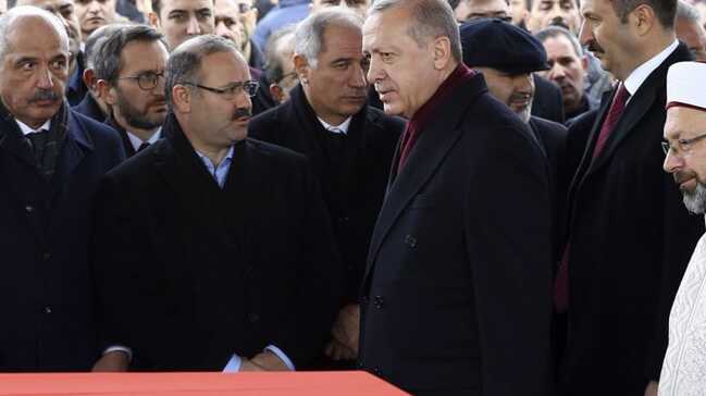 Başkan Erdoğan, eski milletvekili Aksak'ın cenazesine katıldı