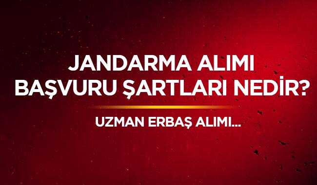 2019 MSB personel temini kapsamında Jandarma uzman erbaş alımı yapacak