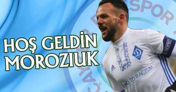 Ç.Rizespor iki bombayı patlattı! Nakoulma ve Moroziuk'yu açıkladı