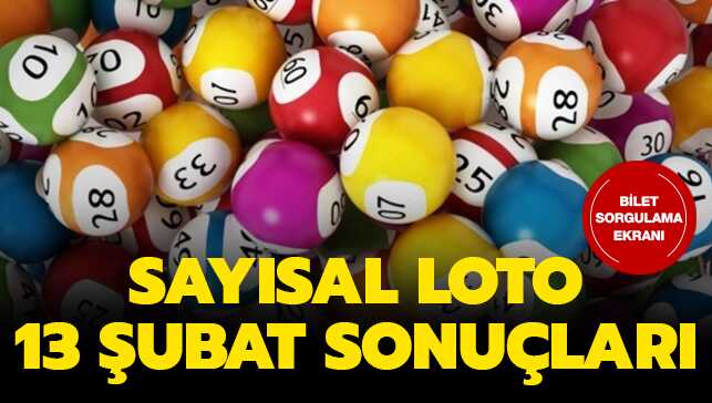 13+%C5%9Eubat+Say%C4%B1sal+Loto+sonu%C3%A7lar%C4%B1+2019+Milli+Piyango+Say%C4%B1sal+Loto+sonucu+sorgulama