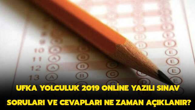 Ufka Yolculuk sınavına yoğun ilgi