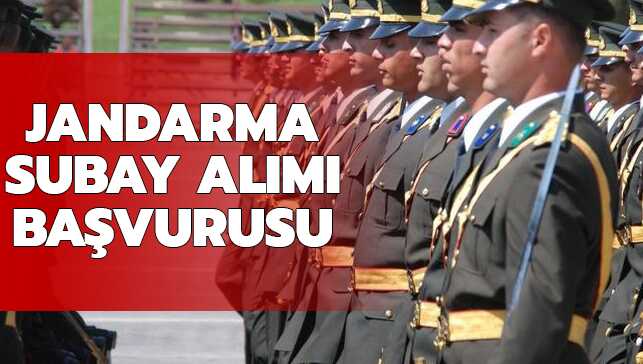 Jandarma subay alımı başvuru şartları nedir"