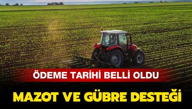 Mazot gübre desteği ne kadar" Mazot ve gübre desteği 2019 ne zaman verilecek"