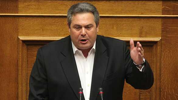 Yunanistan'ın eski Savunma Bakanı Kammenos, Üsküp’ü tehdit etti: 20 dakikalık işi var
