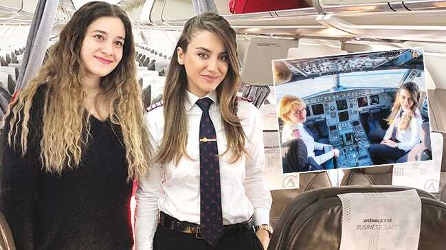 Ä°ki takipÃ§isine business uÃ§uÅ