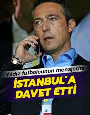 Y�ld�z futbolcunun menajerini �stanbul'a davet etti
