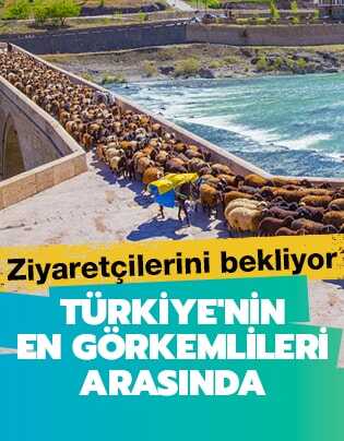 Tarihi Palu K�pr�s� ziyaret�ilerini bekliyor