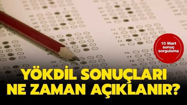 YÖKDİL sınav sonuçları açıklandı mı"