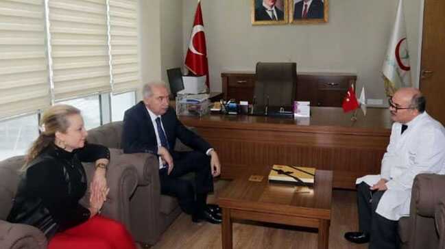 Mevlüt Uysal sağlık çalışanlarının 14 Mart Tıp Bayramı’nı kutladı