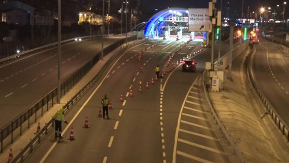 Avrasya Tüneli ve bazı yollar trafiğe kapatıldı