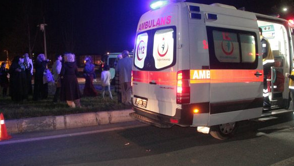 İzmir'de trafik kazası 1 yaralı